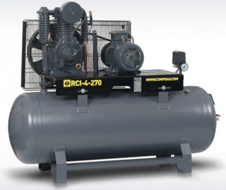Поршневые компрессоры RECOM RCI-4-270 с производительностью до 0,7 м3/мин