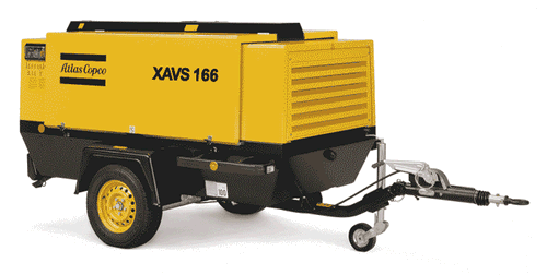 Дизельный компрессор XAVS 166 Dd